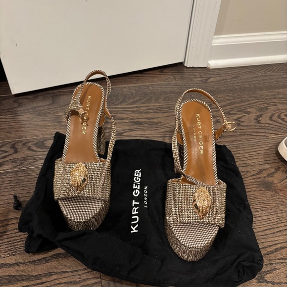 Kurt Geiger London Kensington Glitz Platform Sandals - Picture 5 of 5